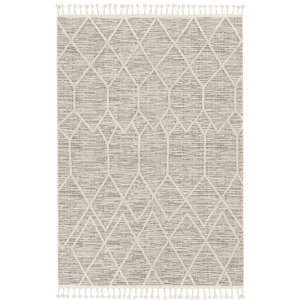 KAS 1102 Willow 12 Ft. X 15 Ft. Rectangle Rug in Ivory Grey